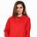 Red Hoodies for Women