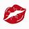 Red Lips SVG