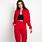 Red Track Suits for Women