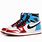 Red White and Blue Jordan 1s