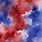 Red White and Blue Watercolor
