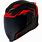Red and Black Motorcycle Helmet