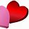 Red and Pink Heart Clip Art