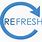Refresh Logo with Text
