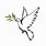 Religious Dove Symbol