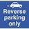 Reverse Parking Logo