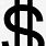 Rich Dollar Sign SVG