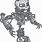 Robot Skeleton Drawing