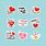 Romantic Stickers