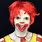 Ronald McDonald Face Paint