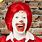 Ronald McDonald Wig