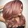 Rose Gold Hair Styles