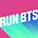 Run BTS Logo