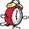 Running Alarm Clock Clip Art