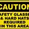 Safety Glasses Hard Hat Sign