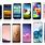 Samsung Phones Ranges Chart