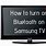 Samsung Smart TV Bluetooth