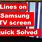 Samsung TV Lines On Screen Fix