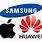 Samsung and Huawei Logo