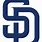 San Diego Padres SD Logo