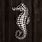 Seahorse Stencil Vector