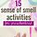 Sense of Smell Activity