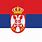 Serbian Flag Small