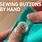 Sewing On Buttons by Hand