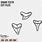 Shark Teeth SVG