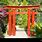 Shinto Shrine Garden Entrance