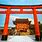 Shrines in Kyoto Japan