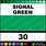 Signal Green Paint