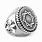 Silver Avraham Ring