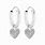 Silver Charm Earrings