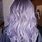 Silver Lilac Hair Color