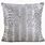 Silver Sequin Pillow