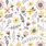 Simple Cute Floral Background