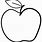 Simple Drawing of Apple