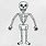 Skeleton 2D Drawing