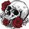 Skeleton and Rose