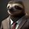 Sloth in a Suit
