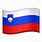 Slovenia Flag. Emoji