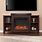 Small Electric Fireplace TV Stand
