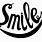 Smile Word Clip Art