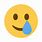 Smiling Tear Emoji