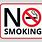 Smoking Sign