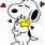 Snoopy Hug Clip Art