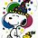 Snoopy Party Clip Art