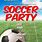 Soccer Birthday Party Invitation Template