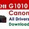 Software Printer Canon G1010